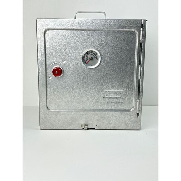 Vtg Coleman Camp Stove Oven Non-Corrosion Aluminized Steel 5010B700 w/ Orig. Box - Picture 2 of 12